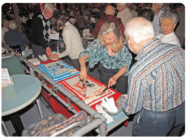 Malcolm Rodman's retirement party